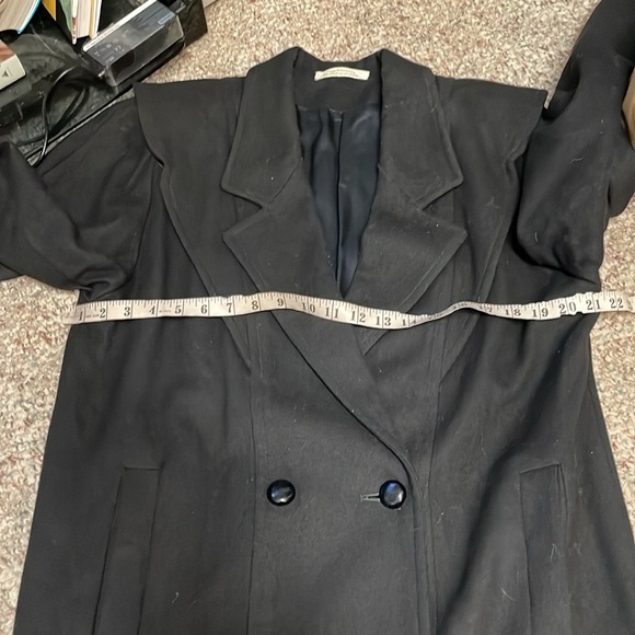 Vintage 80s Bulgaria made wool midi coat in excellent condition - Picture 3 of 10